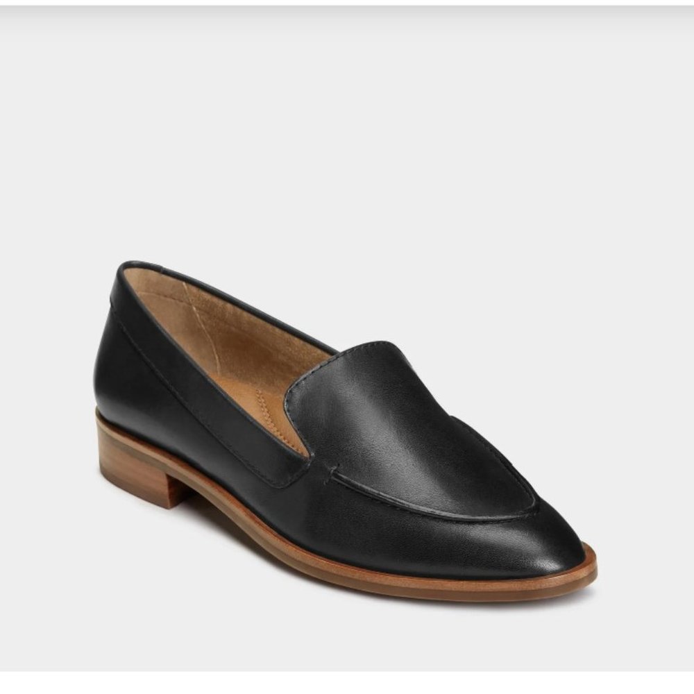 Aerosoles Black Loafers NWOT Size 6